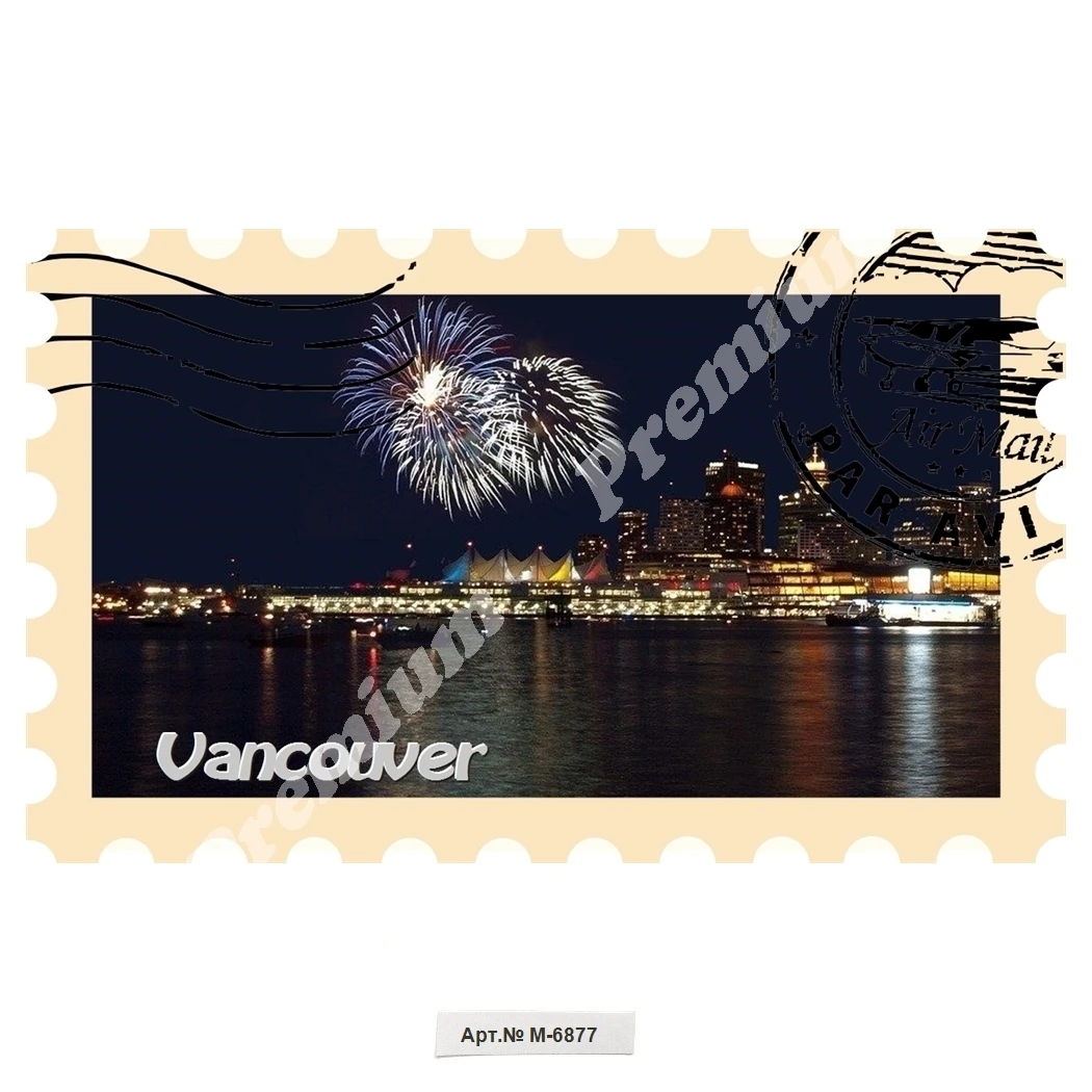 Ванкувер Канада Сувенирный магнит | Дом и сад