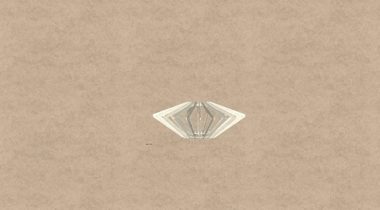 

Edile Decorative Mdf Wood Chandelier
