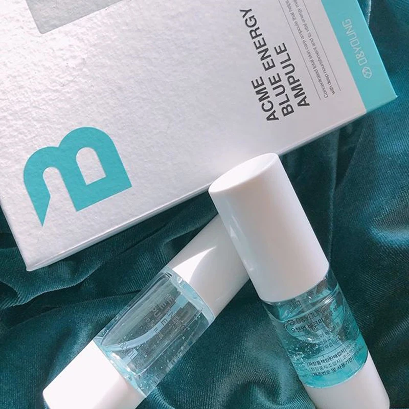 Faical ампула-бета глюкан синяя энергия ампула увлажняющий эфирное масло сыворотка