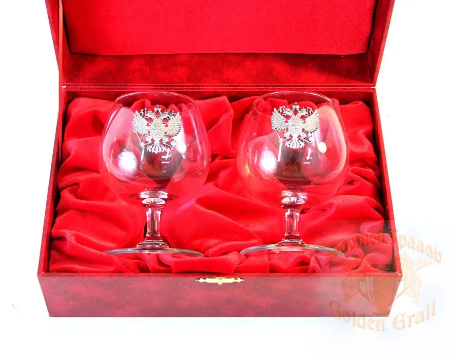 Подарок с гравировкой Подарки для мужчин Набор бокалов коньяка 060102010