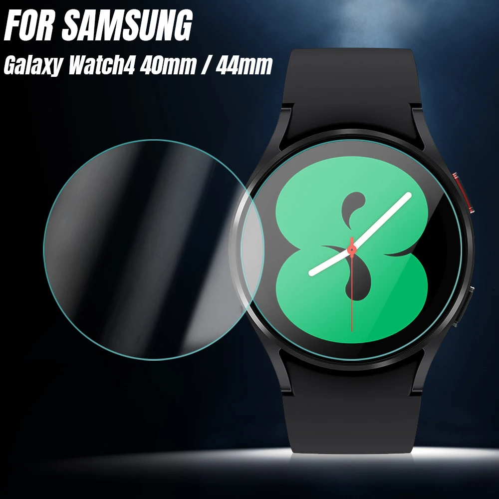 

1/2/3/4/5 Pieces Tempered Glass for Samsung Galaxy Watch 4 40mm 44mm Screen Protector Anti-Scratch for Watch 4 Classic 42mm 46mm