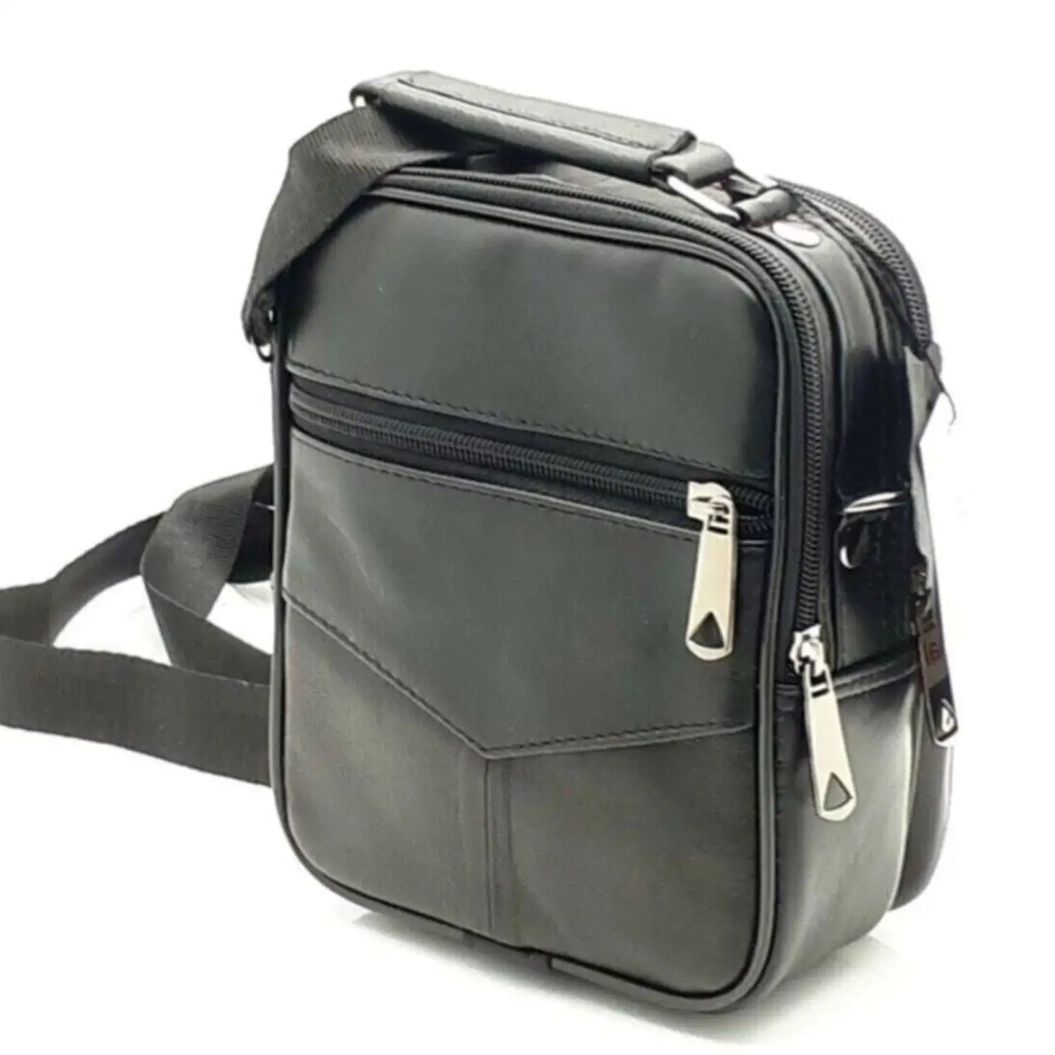 Мужская сумка-мессенджер Newish Polo, из натуральной кожи, с несколькими карманами от AliExpress RU&CIS NEW