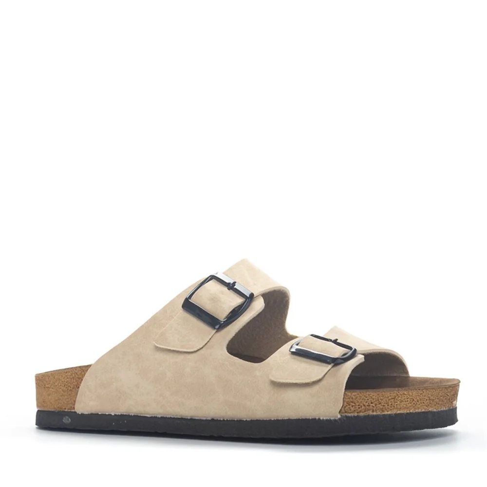 

Double Buckle Women Slippers Summer Fashion Sandals Indoor Outdoor Beach Shoe