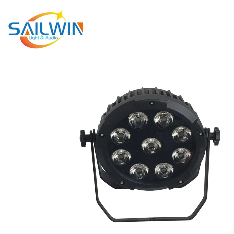 Оптовая продажа Заводская поставка свадьба вечеринка 9*18 Вт 6 в 1 RGBAW УФ батарея