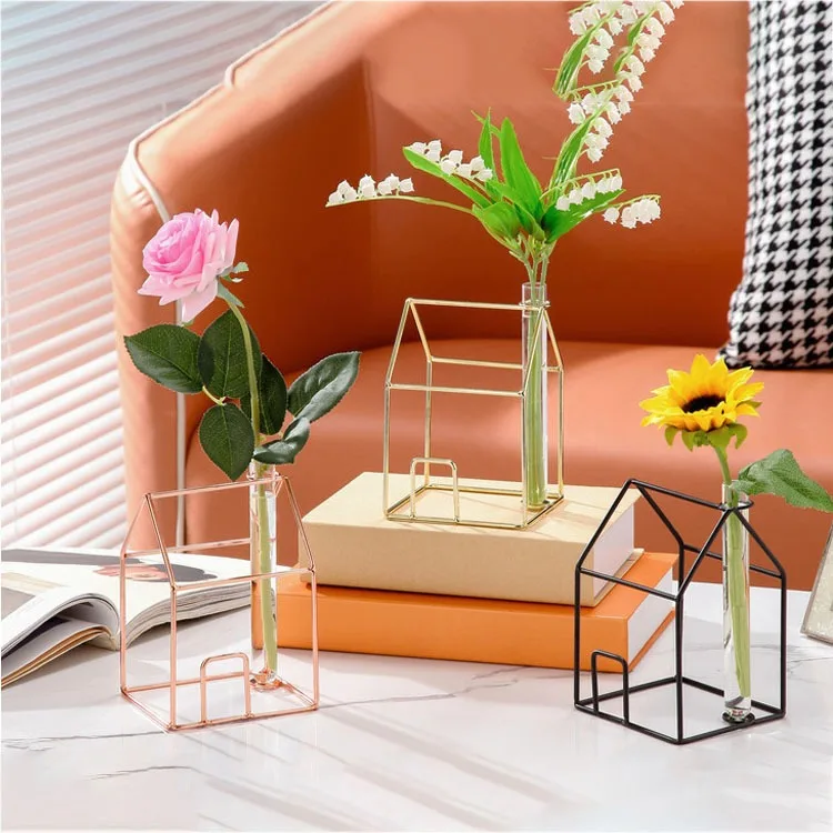 

Пластиковая ваза Morandi, украшения для гостиной, современные пластиковые вазы для цветов в стиле оригами, украшение для дома