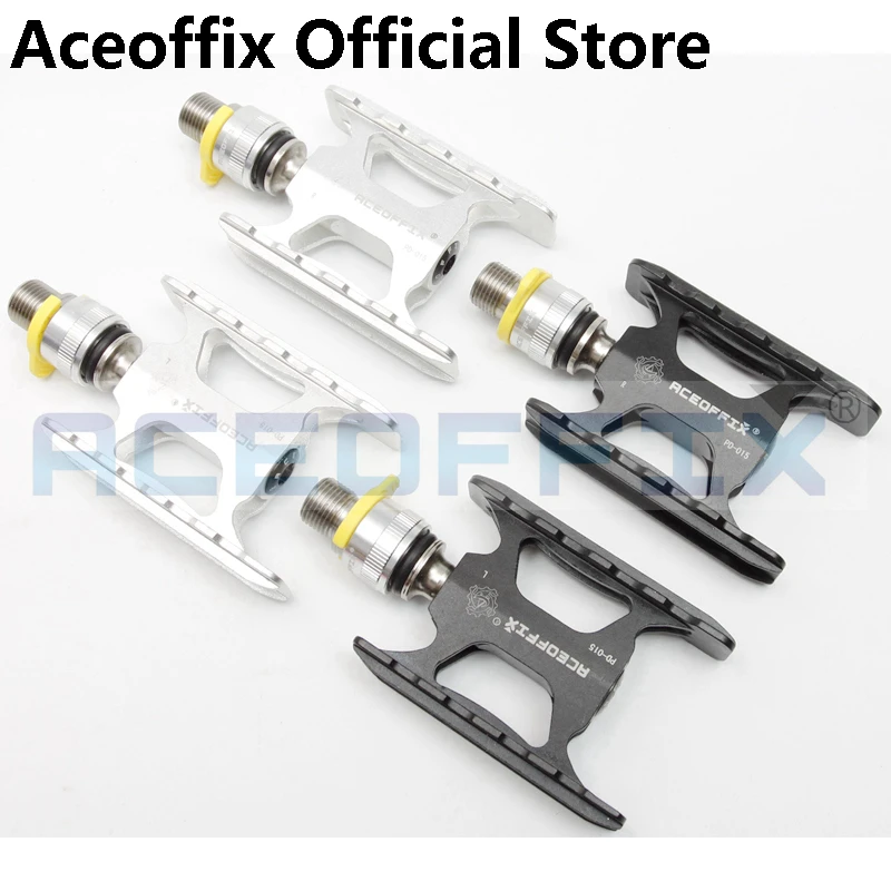 200g Aceoffix быстросъемная педаль для складного велосипеда QR CNC стальная ось 3