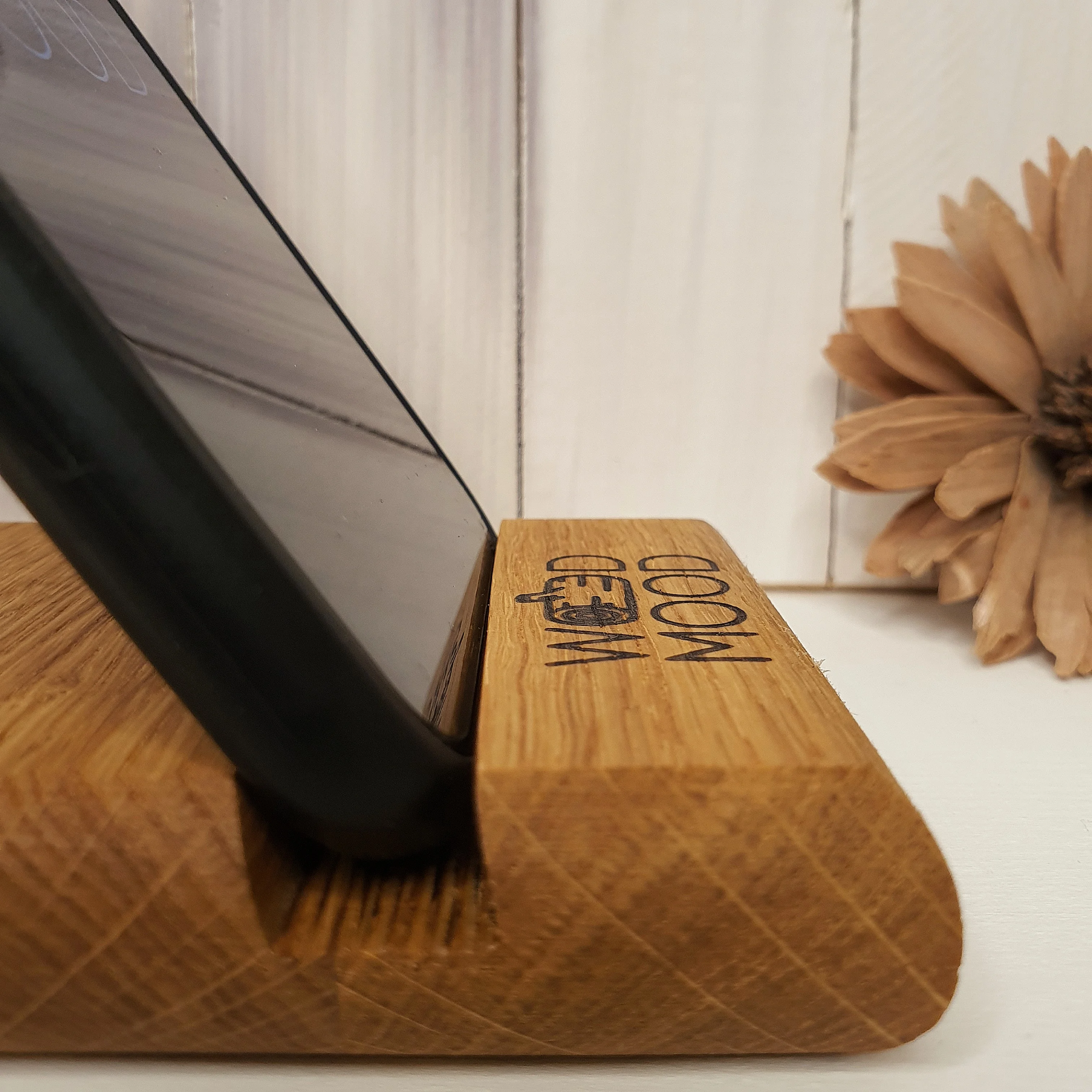 Универсальная деревянная подставка для телефона или планшета держатель