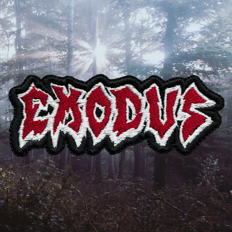 Exodus - Logo | Нашивка вышитая США Thrash Metal Треш Метал