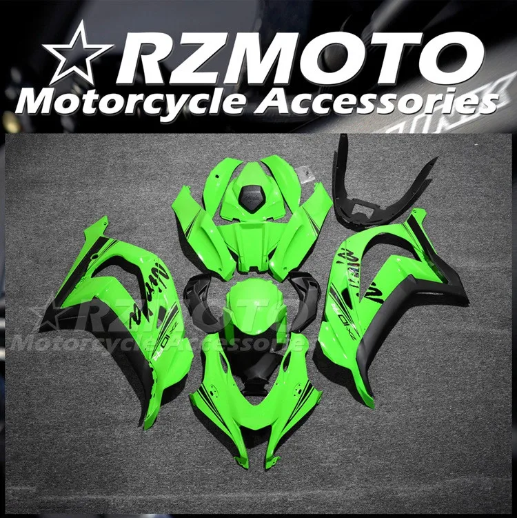 

Injection Mold New ABS Fairings Kit Fit for Kawasaki Ninja ZX-10R ZX10R 2016 2017 2018 2019 117 18 19 Bodywork Set Green