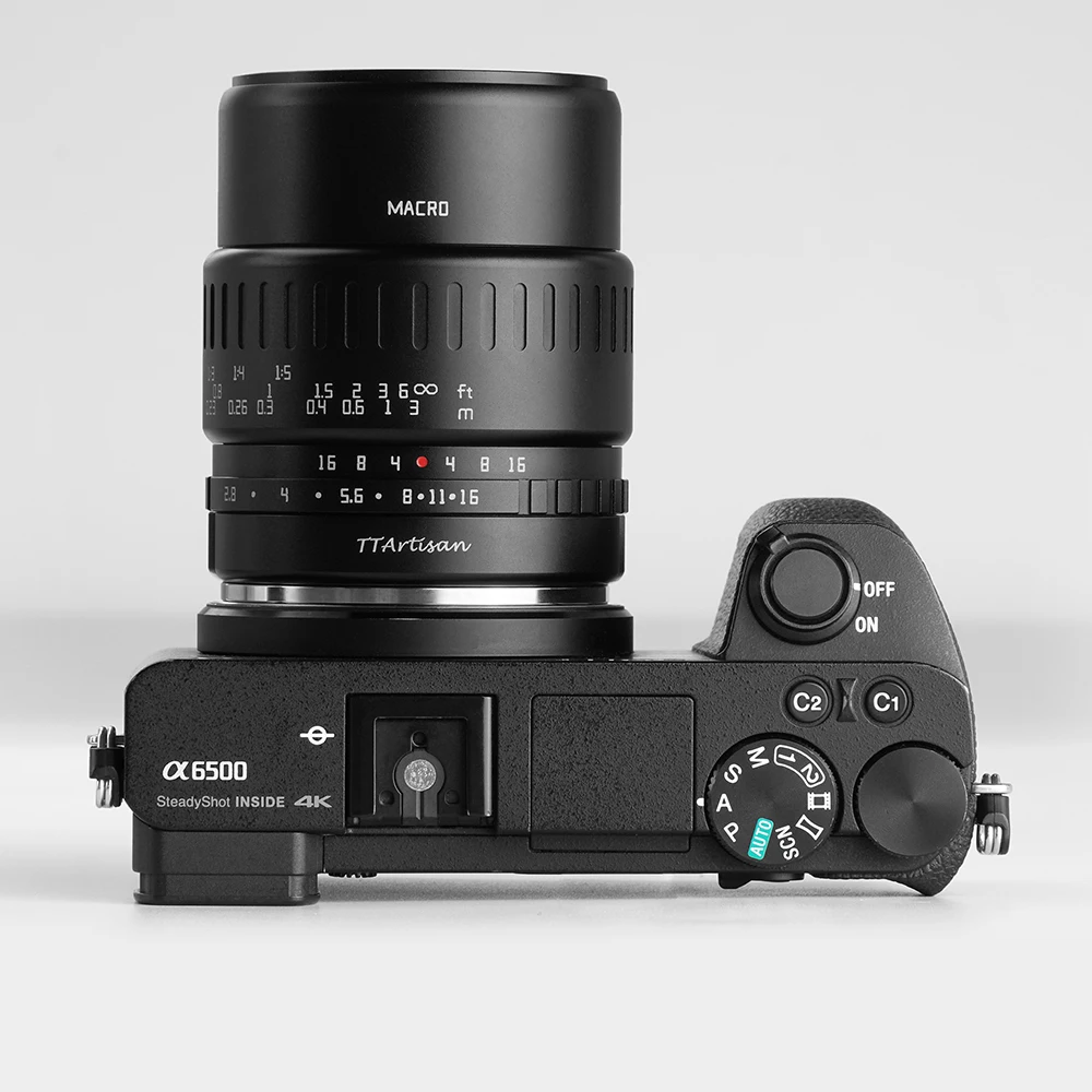 TTArtisan 40 мм F2.8 APS-C макро объектив Ручной фокус для SONY E FUJI X Canon M Panasonic Olympus M43 Nikon ZBlack |