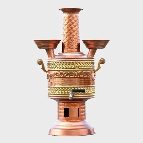 

Sözenler 5 Lt Kabartmalı Bakır Semaver BS05-K
