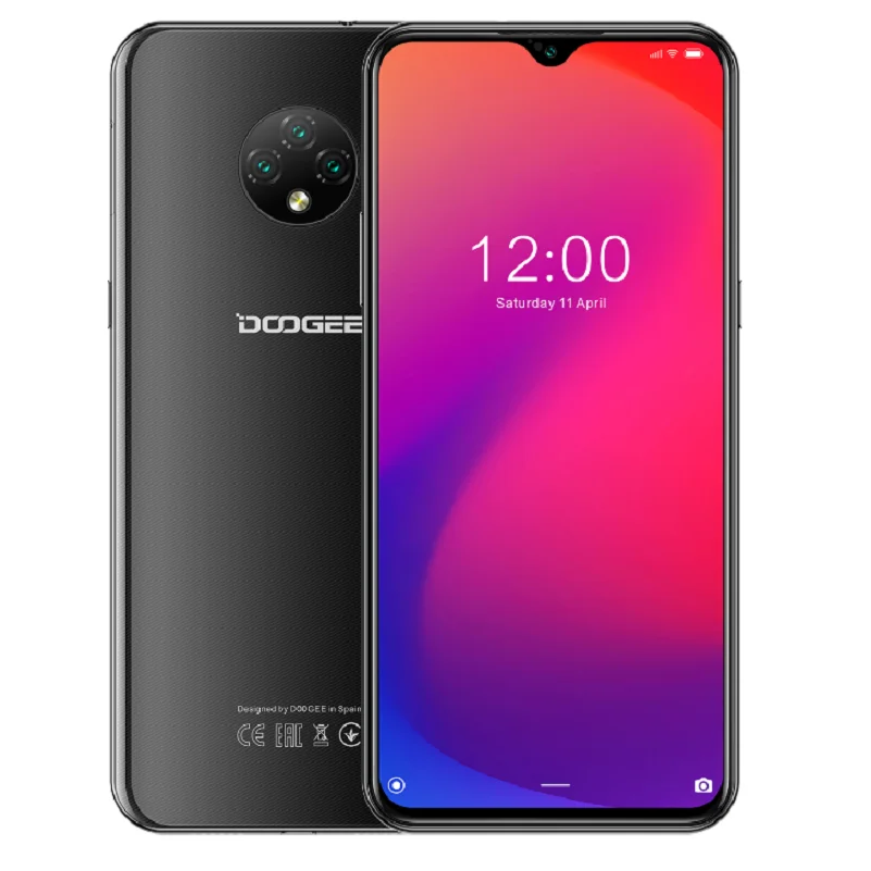 Смартфон Doogee X 95 6.52&quot IPS Mediatek MT6737 2Гб 16Гб 13Mп Android 10.0 4350mAh | Мобильные телефоны и