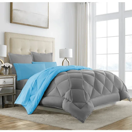 

YOUR WONDERFUL COVER Double Sided Lux Silicone Duvet Double