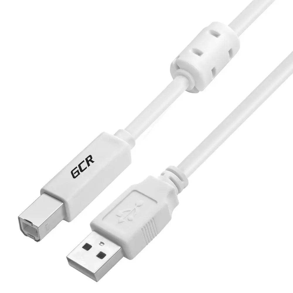 GCR кабель USB AM BM для принтера Canon Epson HP камеры сканера МФУ оргтехники шнур am to bm