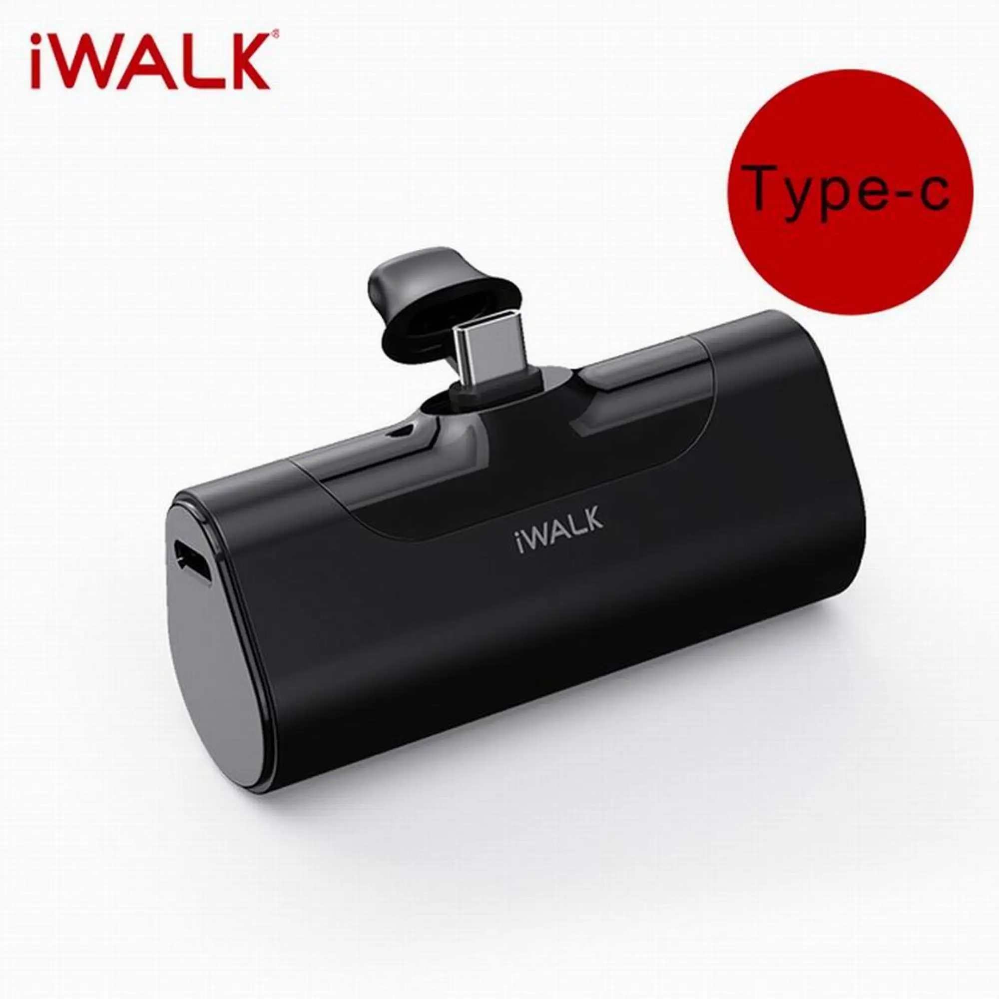 

Компактный внешний аккумулятор Iwalk, 4500 мАч, портативное зарядное устройство для путешествий, Деловой, Type-C для Apple, милый внешний аккумулятор ...