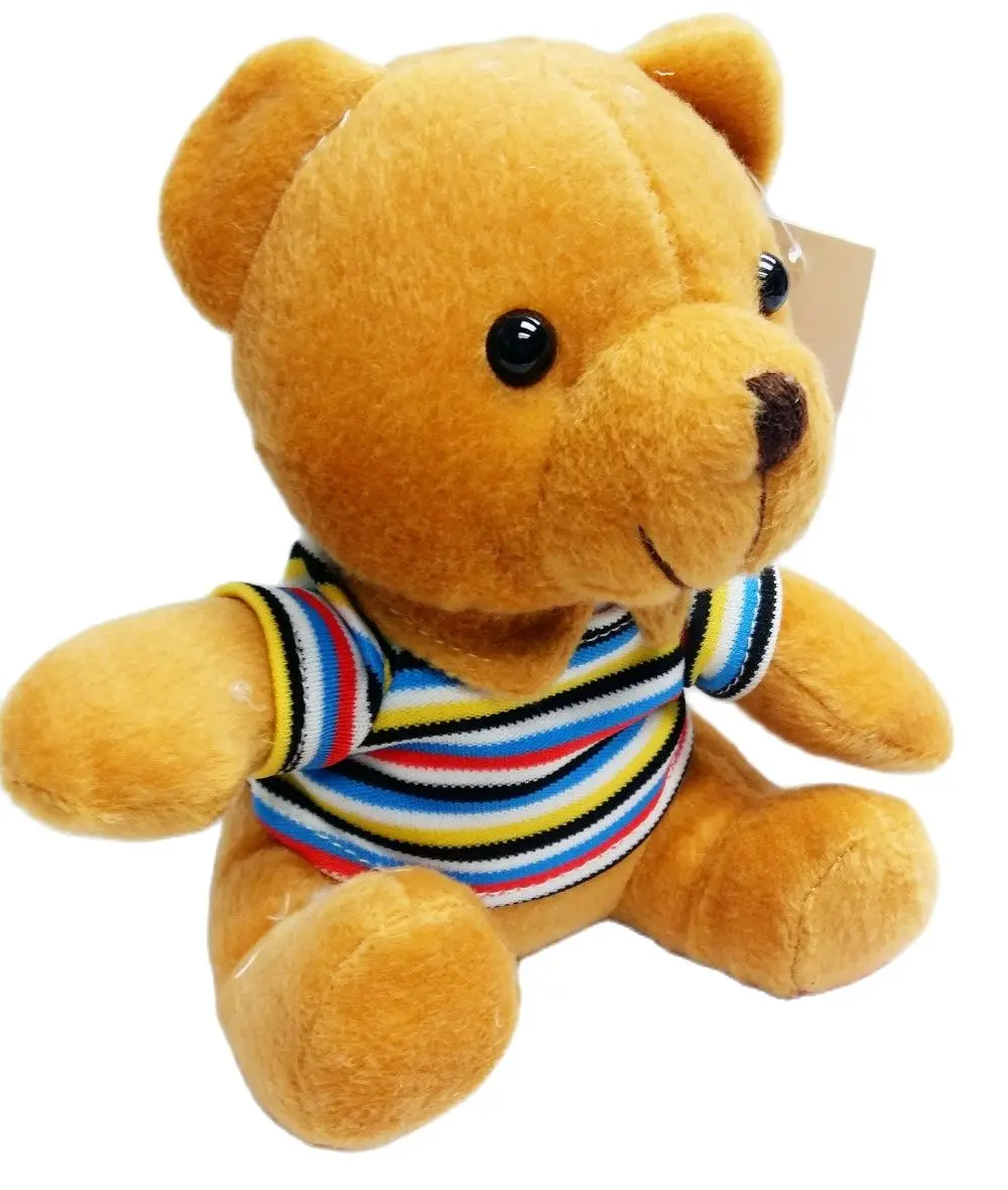 

17CM Home Car Bedroom Decor Decoration Teddy Toys Soft Stuffed Animals Ted Bear Plush Dolls Pinata Birthday Party Favors Gift