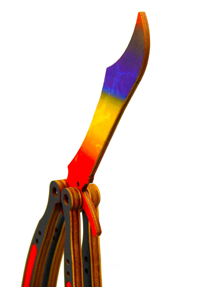 Игрушечное оружие Geekroom детский деревянный нож бабочка CS GO игрушка для мальчика