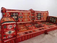 arabic sofa set mesopotamian sofa eastern corner set pillow cushion hookah lounge couch bohemian decor