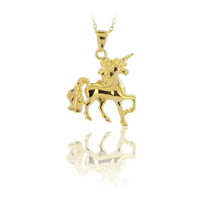 

Unicorn Necklace 925 Sterling Silver Unicorn Lover Necklace