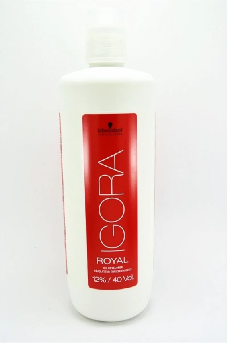 Original Schwar zkopf Professional IGORA ROYAL Permanent Color Creme ( Oil Developer 12% / 40 Vol ) |