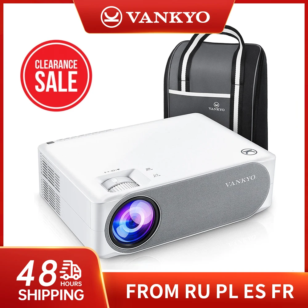 

Домашний Wi-Fi проектор VANKYO V630W, 1080P, HD, версия дисплея с синхронизацией производительности, 300 дюйма, совместим с ТВ-накопителем, VGA, USB, ноутбуко...