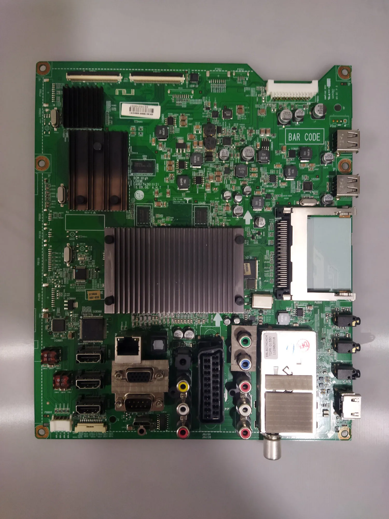 Main EAX61742610(2) EBT60845701 для телевизора LG 42LE5500 47LE5500 42LE8500 47LE8500. 55LE8500 и др. |
