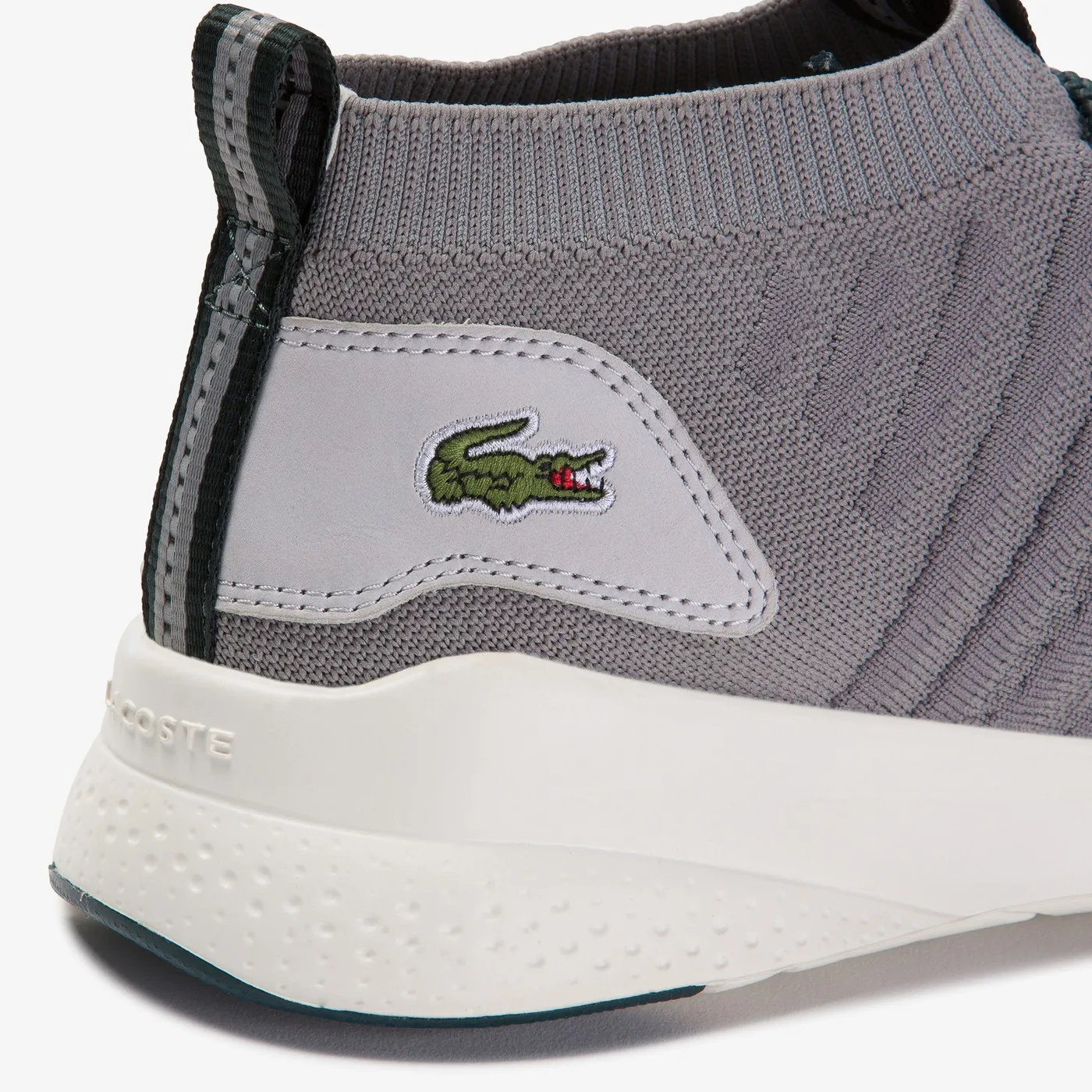 Lacoste Lt Sepatu Olahraga Abu abu Pria 