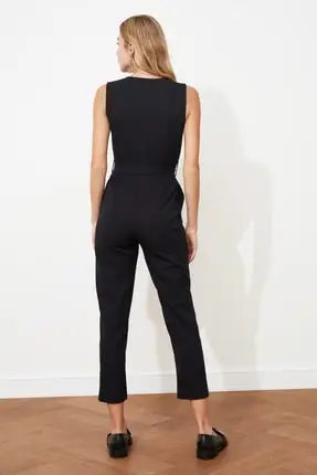 

Black Arched Jumpsuit Women 'S Clothing Young Girl Clothing 2021 Spring Summer Collection Hot Sale Free Shipping