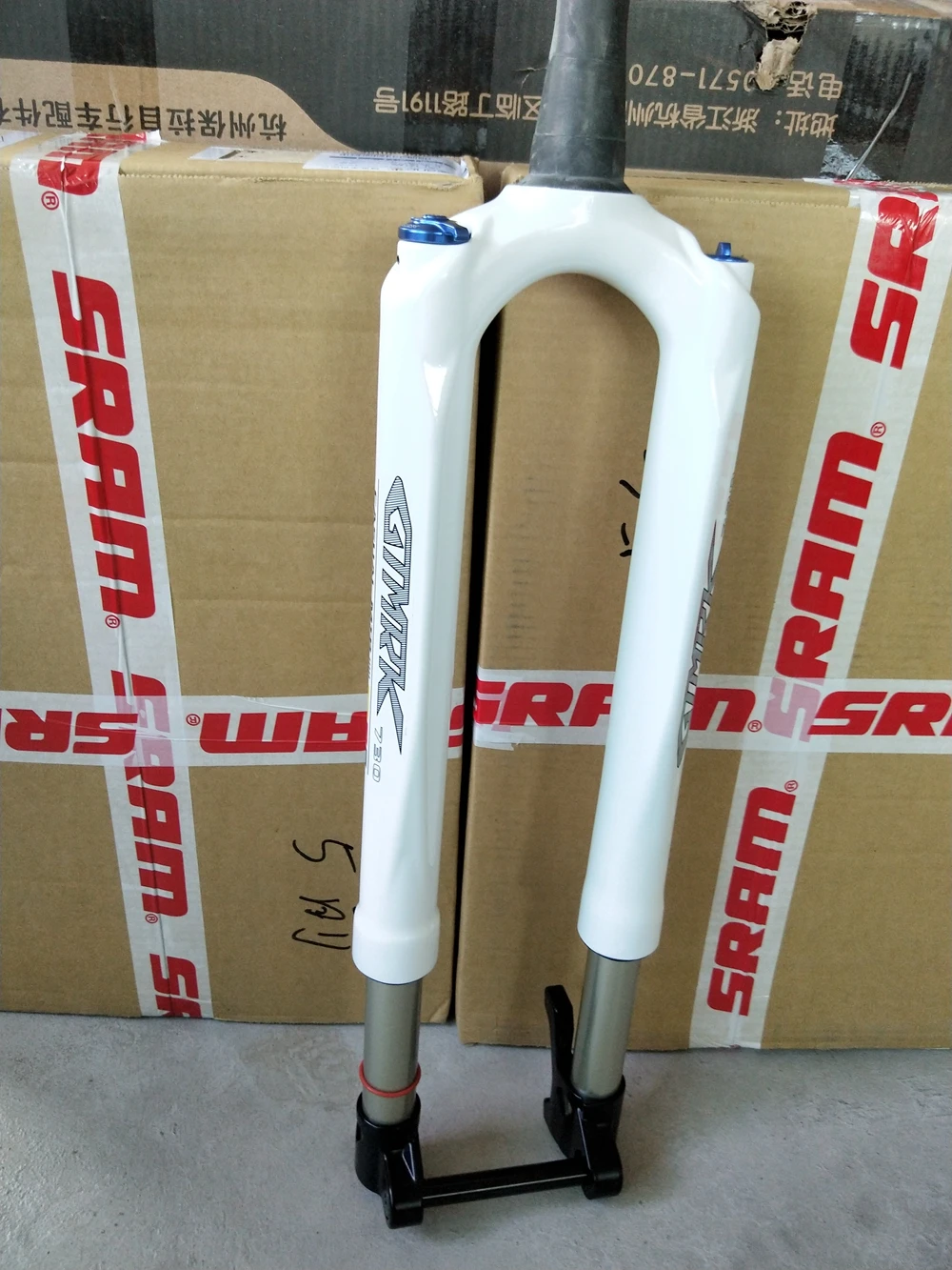 Racework xx1-1 2" ACS 100 мм или 120 мм-SOLO AIR carbon вилка для горного велосипеда