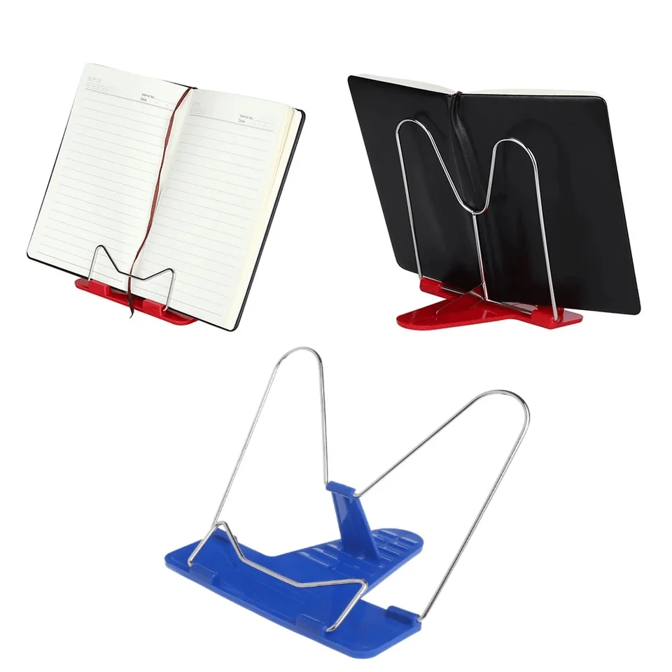 

Складная металлическая подставка для чтения книг, подставка для планшета