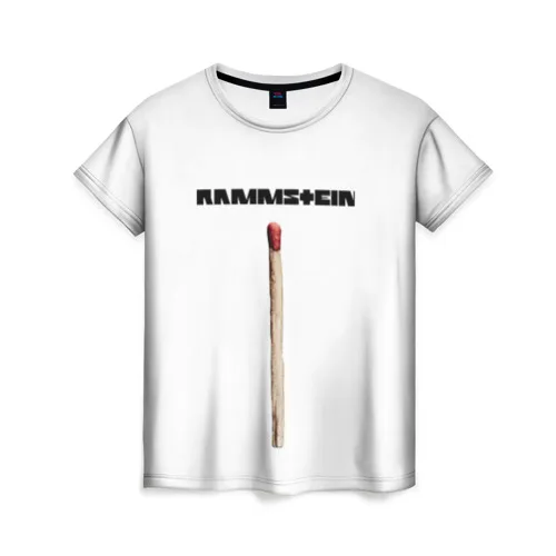 Женская футболка 3D Rammstein. Radio | одежда