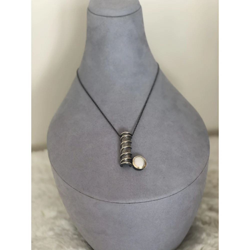 ?? 手作り天然真珠黄色のペンネックレスレディースチェーンジュエリーチョーカー石エレガントな記念日誕生日ギフト2021