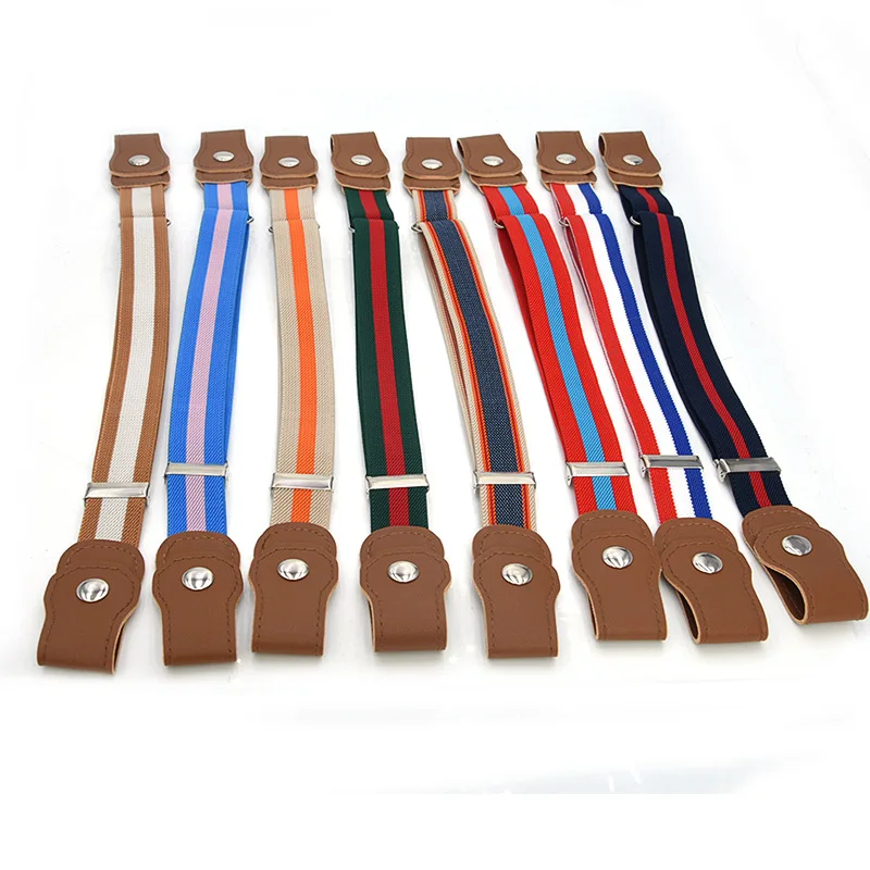 

Kids Child Invisible Buckle Free Belt Toddlers Boys Girls Waist Belts Adjustable Elastic Waistband Stretch Jeans Pants Baby Cute