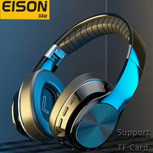 HiFi Wireless Headphones Bluetooth-compatible Foldable Headset Support TF Card/FM Radio Stereo Headset With Mic Deep Bass