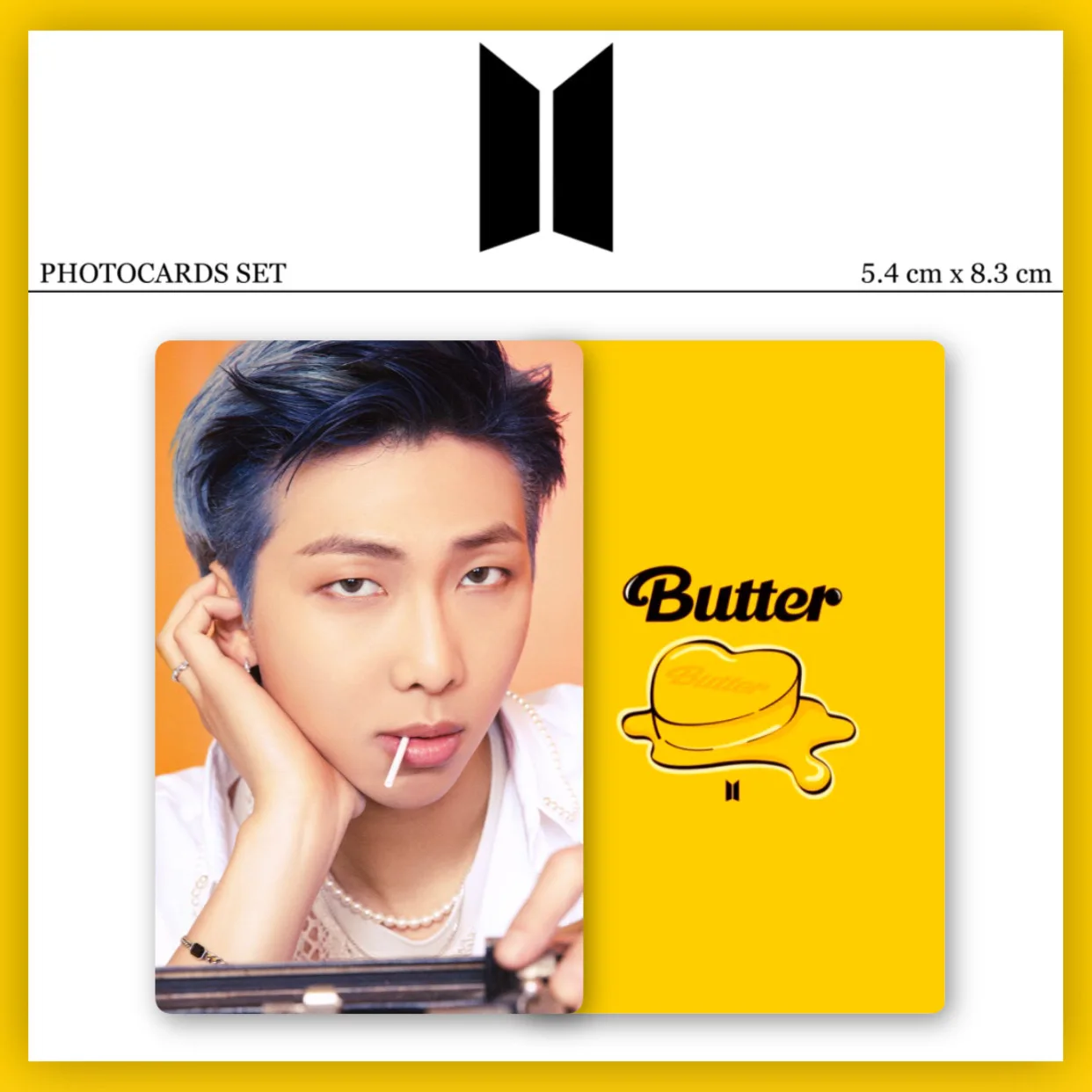 7 шт/комплект Карты закладка K POP BTS BANGTAN BUTTER для коллекции|Набор канцтоваров| |