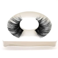 eyelashes faux synthetic lashes with soft band 18mm long false eyelashes for women
