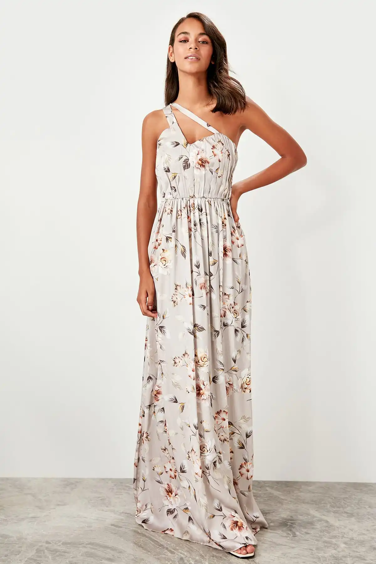 Trendyol воротник деталь вечернее платье TPRSS19UT0179 | Свадьбы и торжества
