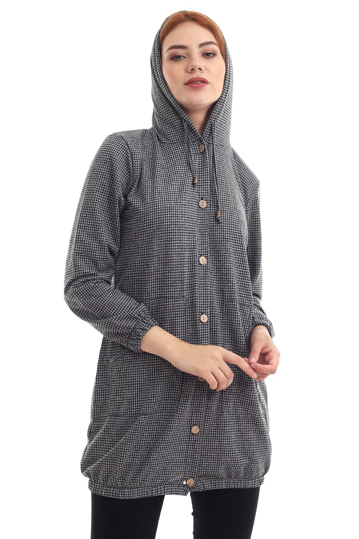 

Women Blouses Turn-down Collar Spring Shirts Plaid All-match sleeve Loose Outwear Female Chic New 2021 Fashion Plaid Elegant