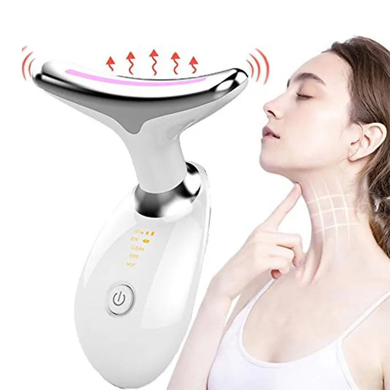 

Face Neck Massage Facial Lift Beauty Devices Remove Double Chin LED Photon Therapy Anti Wrinkle Skin Care Tools
