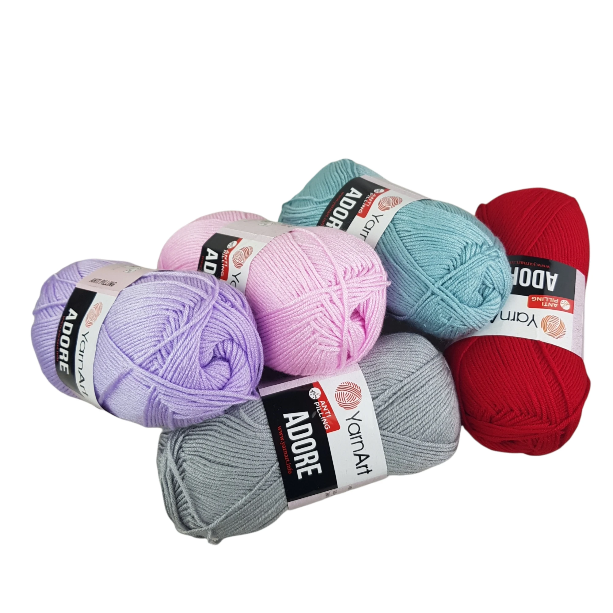 

Yarnart Adore Anti Pilling Yarn 100gr-280mt %100 Acrylic Crochet Knitting Baby Clothes Blanket Cardigan Garments Accessories DIY