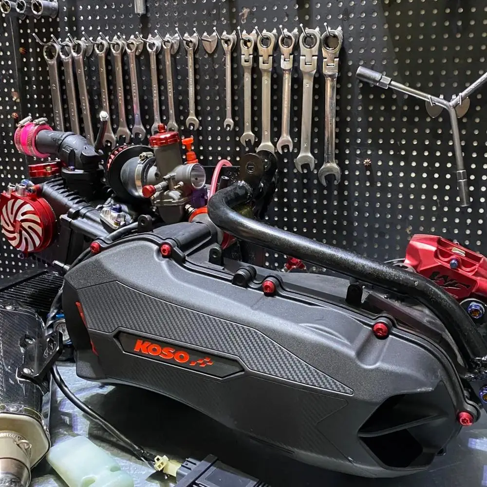 RUCKUS 250cc Swap Kit Full Complete Engine Set Cylinder 70mm Four Valves IN25/EX23 By BWSP STUDIO Black Edition Scooter Motor | Автомобили