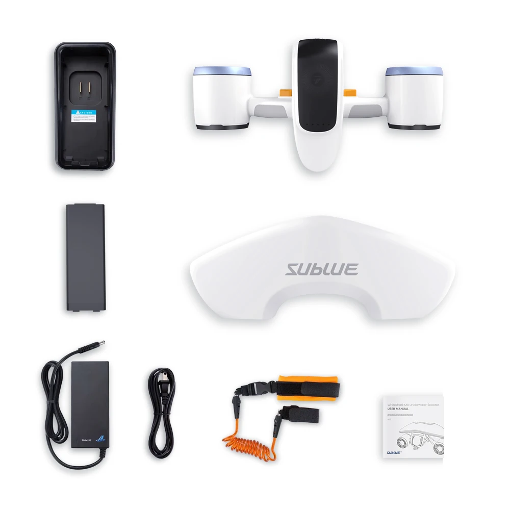 Sublue Whiteshark Mix № 1 двухмоторный подводный скутер подводное плавание и погружение в