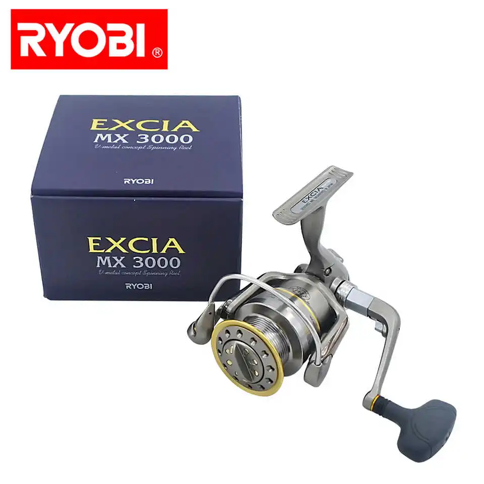 Катушка рыболовная Ryobi Excia Original 1000 2000 3000 8+1BB/4 9:1 спиннинг фидер карп|Рыболовные