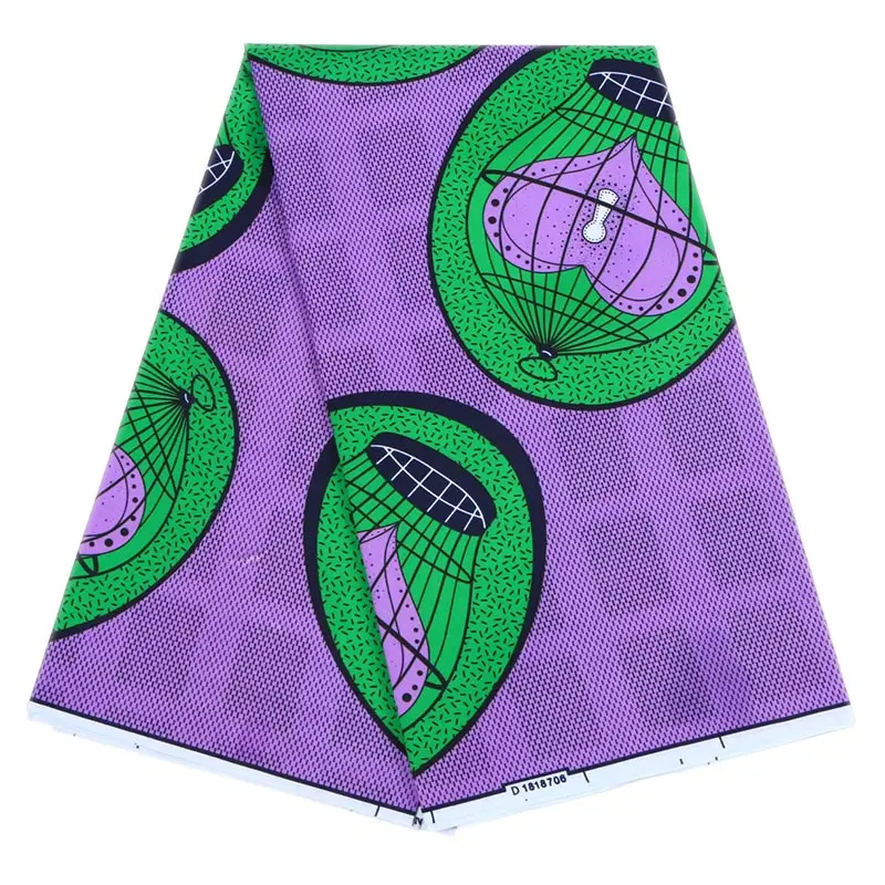 Высокое качество африканская вощеная ткань принтом Нигерия Анкара воск для