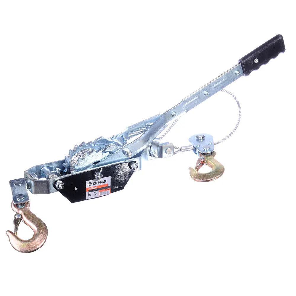 Лебедка ручная рычажная TR8021 2т длина троса 2 5м |