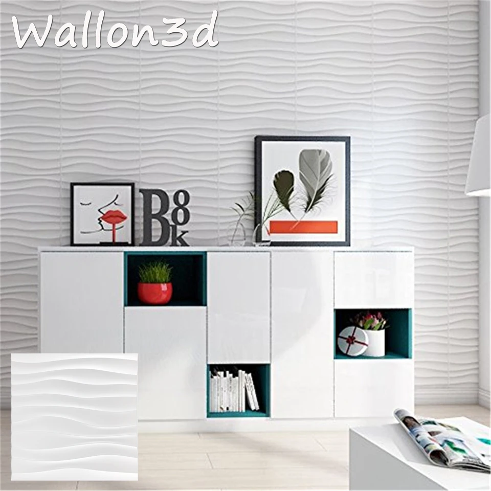 3D плитка панели форма пластырь настенный камень художественный декор Наклейка