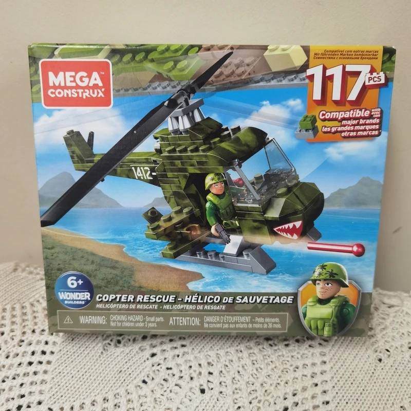 

MEGA CONSTRUX COPTER RESCUE WONDER BUILDERS TOY GNY51