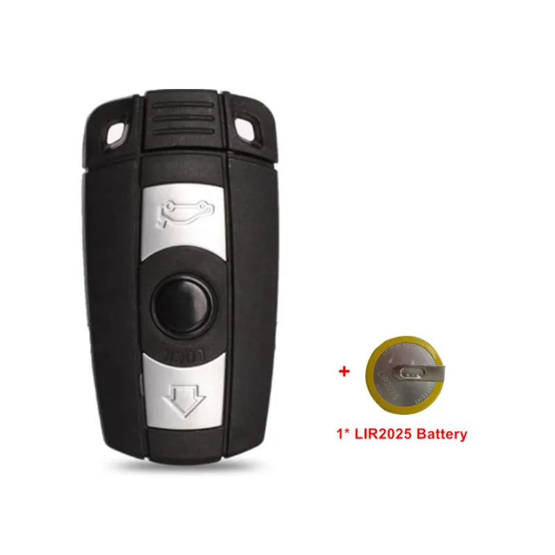 Автомобильный ключ с 3 кнопками 2 шт. для BMW cas3 E90 E91 E92 E60 дистанционный pcf7945 pcf7953 чип