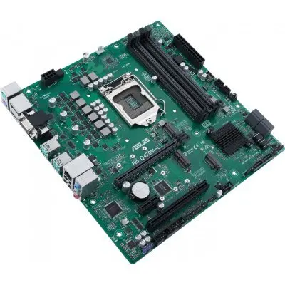 Материнская плата ПК ASUS PRO Q470M-C/CSM Soc-1200 Intel Q470 4xDDR4 mATX AC`97 8ch(7.1) GbLAN RAID+VGA+HDMI+DP |