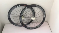 12k glossy 50mm full carbon bike wheels white rabbit v brakes clincher 700c bicycle wheels custom logos and color avaliable